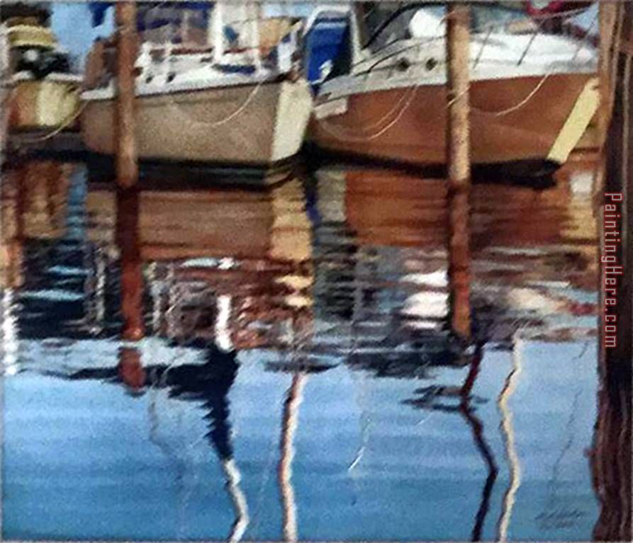 Port 2019 painting - Unknown Artist Port 2019 art painting